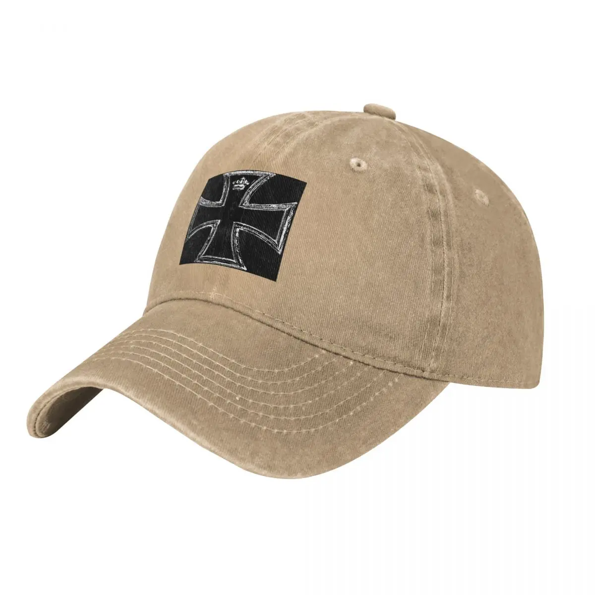West Coast Iron Cross Choppers Baseball Caps Snapback Denim Fabric Hats OutdoorStreetwear Baseball Cowboy Hat for Men Women