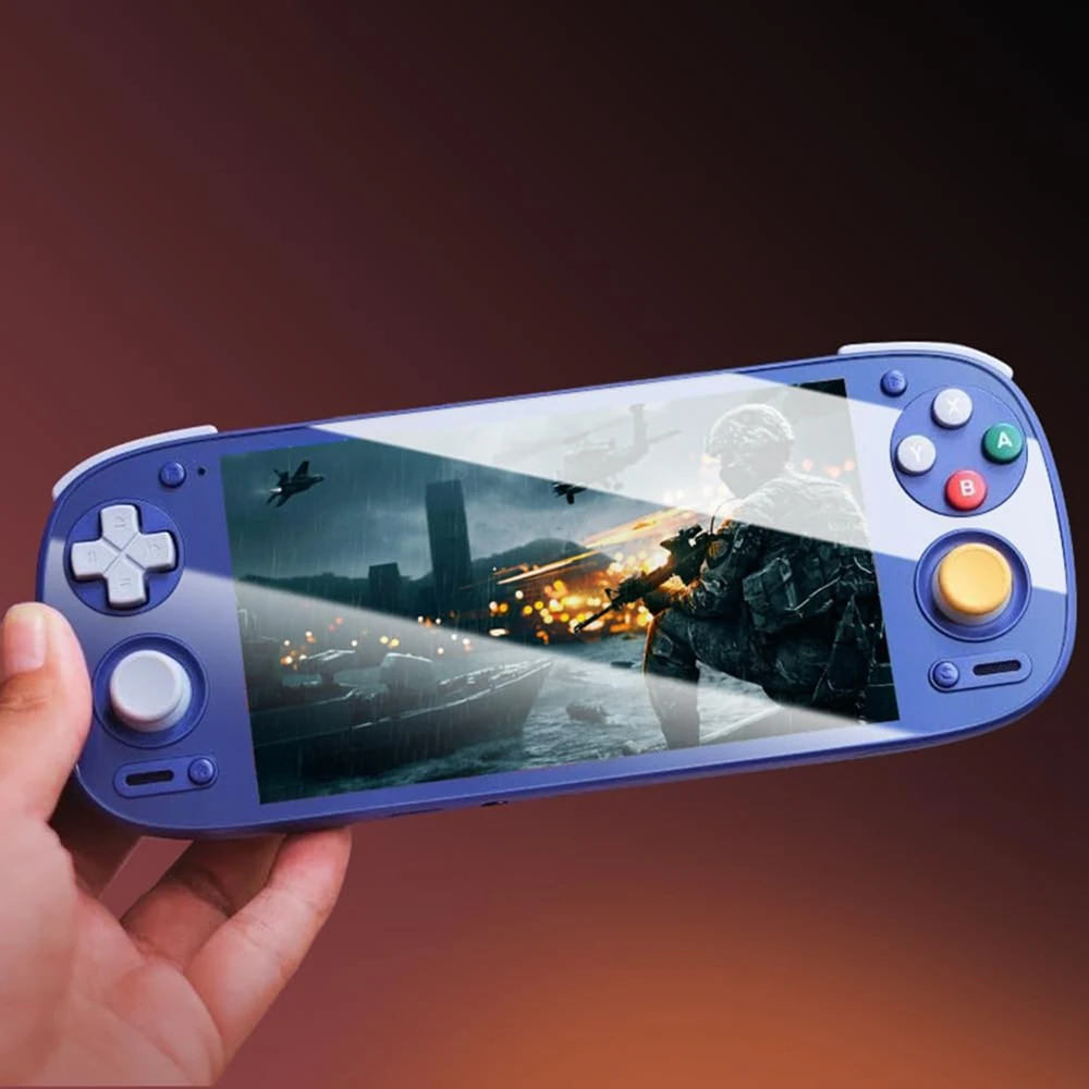 Retroid ポケット 5 強化ガラススクリーンプロテクターフィルムアンチスクラッチレトロコンソール RP5 強化ガラスフィルムゲームアクセサリー