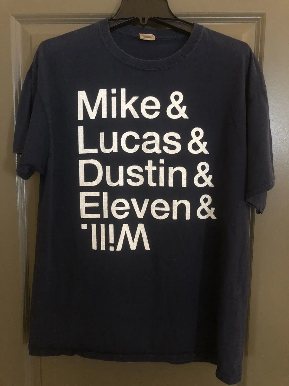 The вечерние-Майк Лукас Дастин одиннадцать Уилл футболка для взрослых