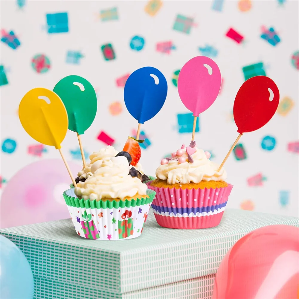 200 Stück Cupcake-Förmchen Antihaft-Backpapier Muffin-Kuchen-Verpackungspapier Geriffelte Muffinförmchen DIY Hochzeit Party Backzubehör – Detail 16