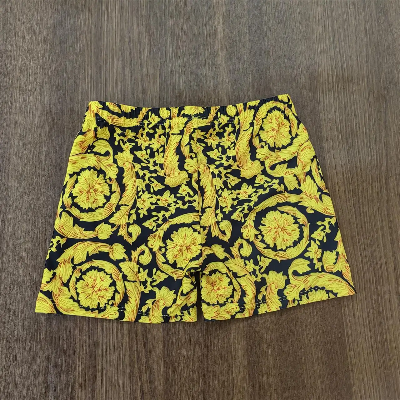 2025 جديد الأطفال سروال سباحة قصير الذهب الأولاد سروال سباحة قصير الراقية لينة الطفل السباحة ملخصات سعر المصنع