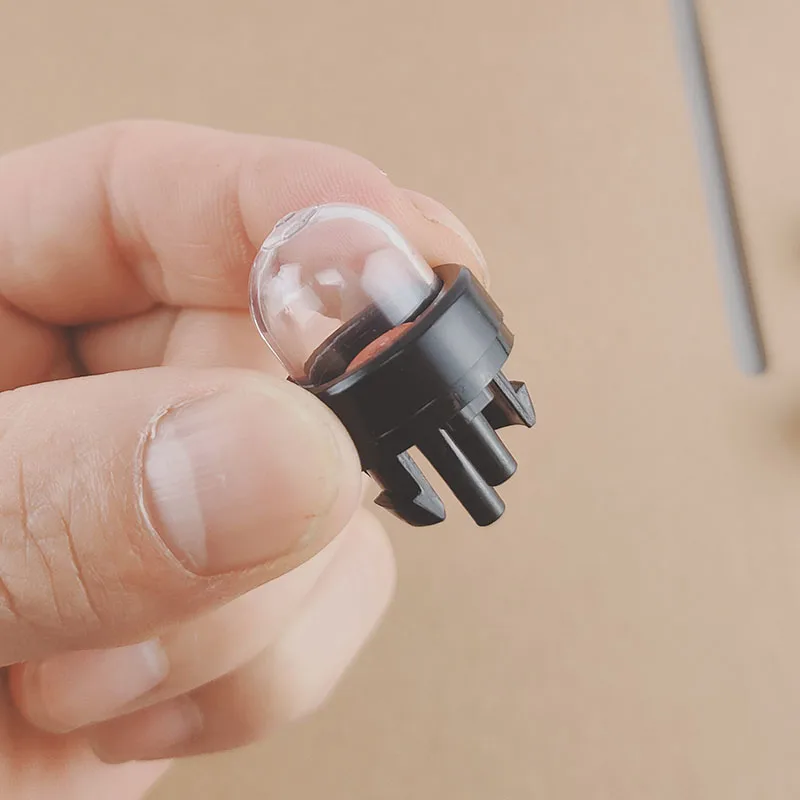 10 шт. для двухтактного 25-тактного бензопилы, масляного пузырькового насоса, латексной чашки