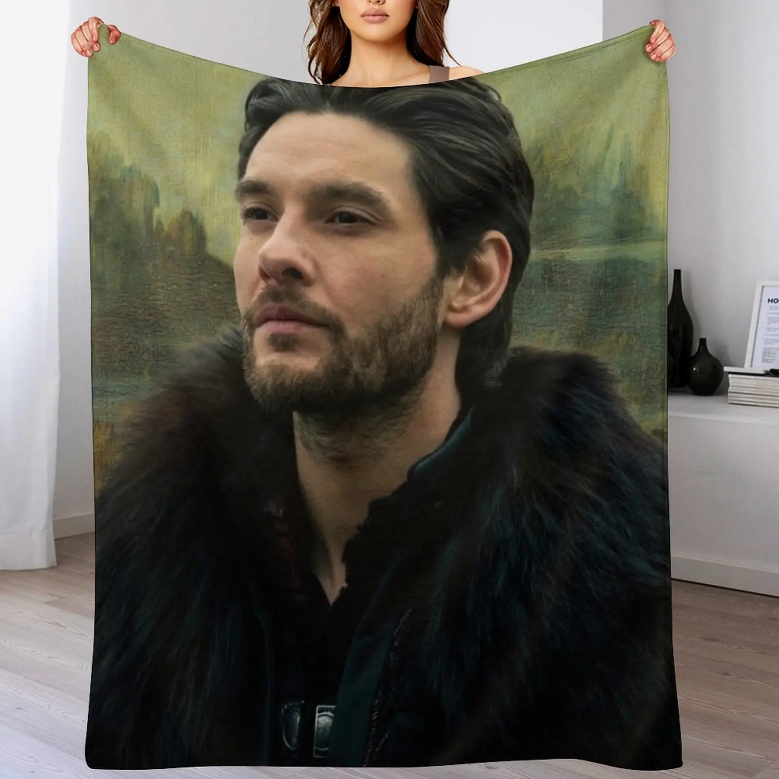 

the darkling as seen at the louvre Throw Blanket Stain Resistant Cozy Warm Blanket