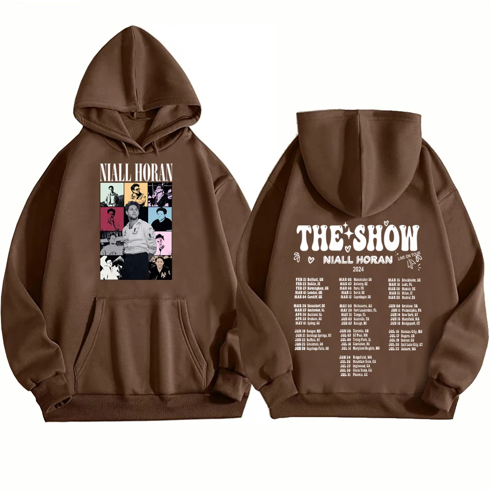 Niall Horan The Show Live On Tour 2024 Hoodie Man Woman Harajuku Pullover Tops Streetwear Fans Gift