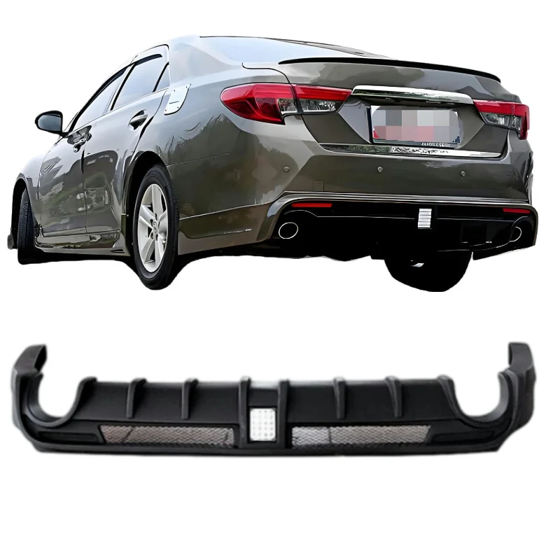 

Auto Body Systems Pp Wide Body Kit Rear Bumper Lip for Toyota Reiz Mark X 2014 Type D