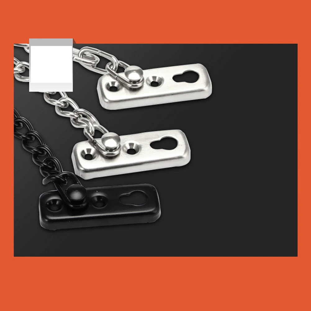 

Stainless Steel Door Chain Lock Wide Thickened Security Buckle Door Chain Guard Safety Latch Lock Home
