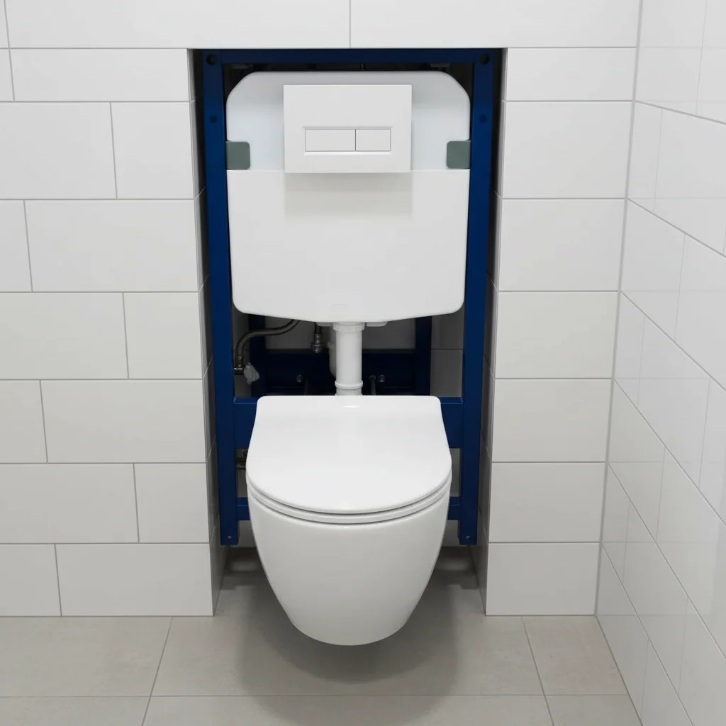 

P-trap Back to Wall Hidden Mounted Concealed Toilet Wall Toilet Concealed Water Tank