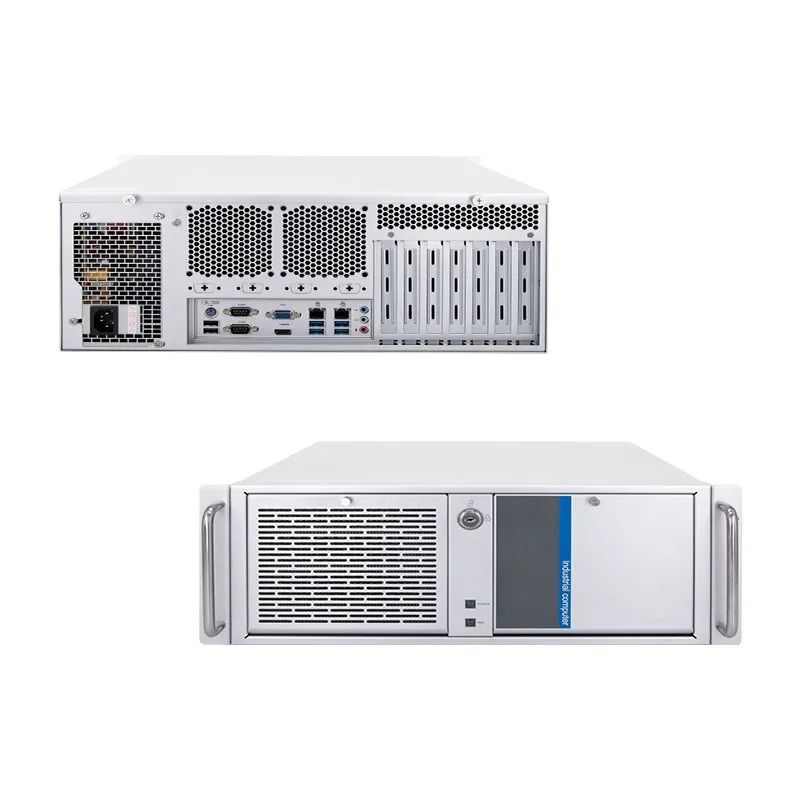 Rack-mounted 4U industrial computer temperature control fan industrial computer industrial control host IPC-610