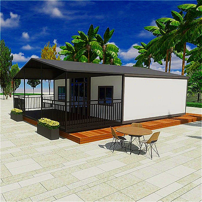 Foldable Container House Manufacturer Widely Using Tiny Container Home Outdoor 20ft 40ft 30ft Folding Container House for Spain