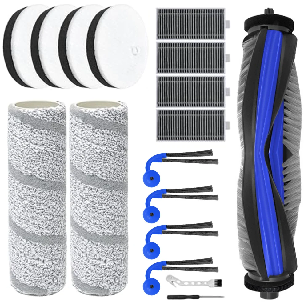 

For ECOVACS For Deebot X11 For OmniCyclone / X11 Pro Vacuum Cleaner Main Brush Roller Brush Filter Wadding Filter Side Brush Kit