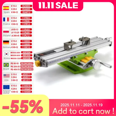 Mini Precision Milling Machine with Drill Vise Allsome