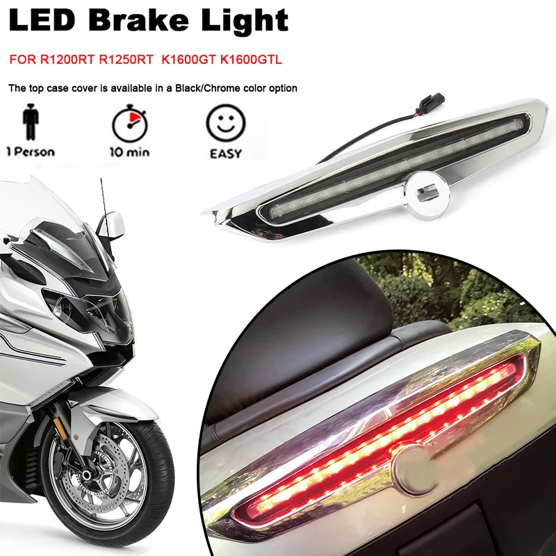 

Motorcycle Accessories Brake Light For BMW K1600GTL Exclusive K1600GT R1250RT R1200RT Rear Box LED Brake Light Taillight