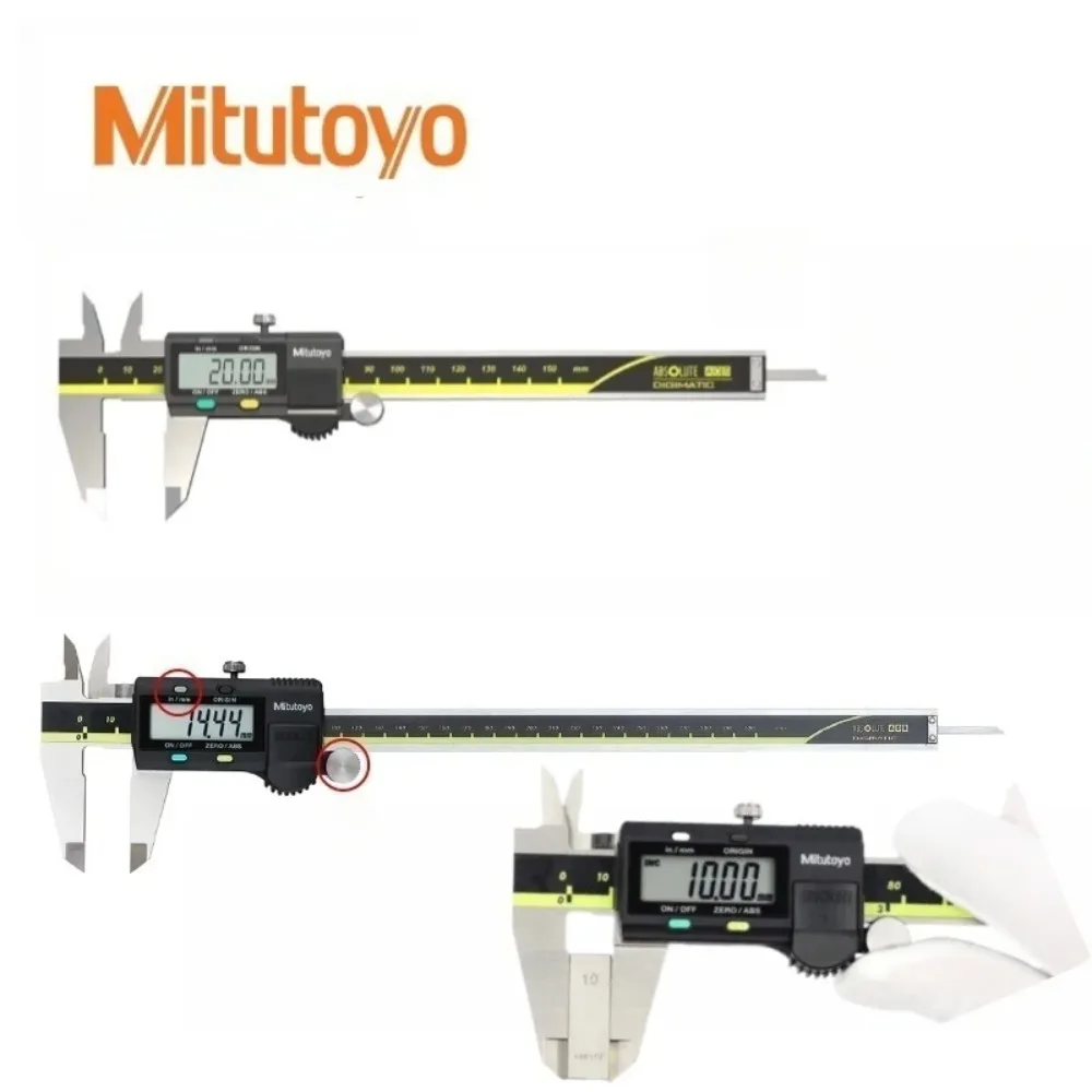 Mitutoyo 500-196-30 Digital Caliper 0-150mm ABSOLUTE Digimatic Caliper High Precision Vernier Caliper Industrial Measuring Tool