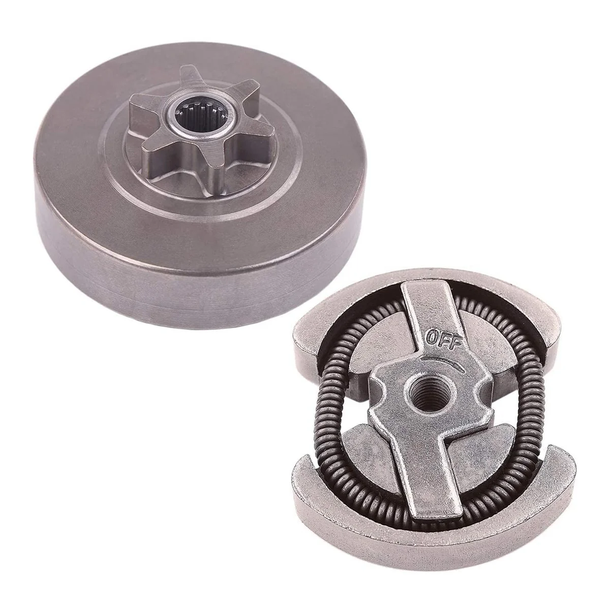 [En stock] Kit d'assemblage de tambour d'embrayage à pignon droit 3/8-6T pour tronçonneuse 120 36 41 136 137 141 142 235 235E 240 236 530047061