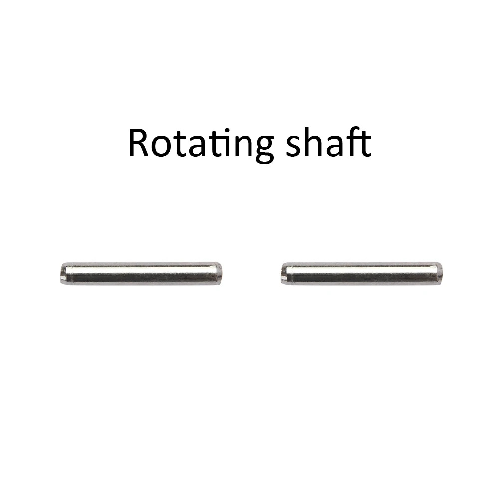 4 piezas de mango de varilla de acero inoxidable, botones del eje del cilindro, eje giratorio, resortes L2 R2 para Sony Playstation 5 PS5