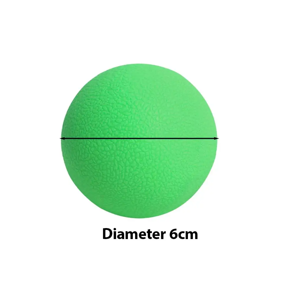 Deep Tissue Massage Ball, Myofascial Release Tool for Muscle Pain, TPE Yoga Peanut Ball for Gym, Fitness, Plantar Fasciitis - view 6
