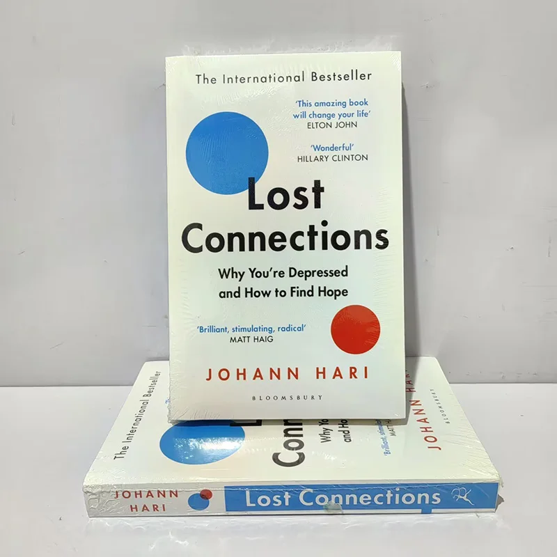 Lost, Frustrated, Regained Confidence Ted Speaker John Harry English Version Lost Connections Libros Livros