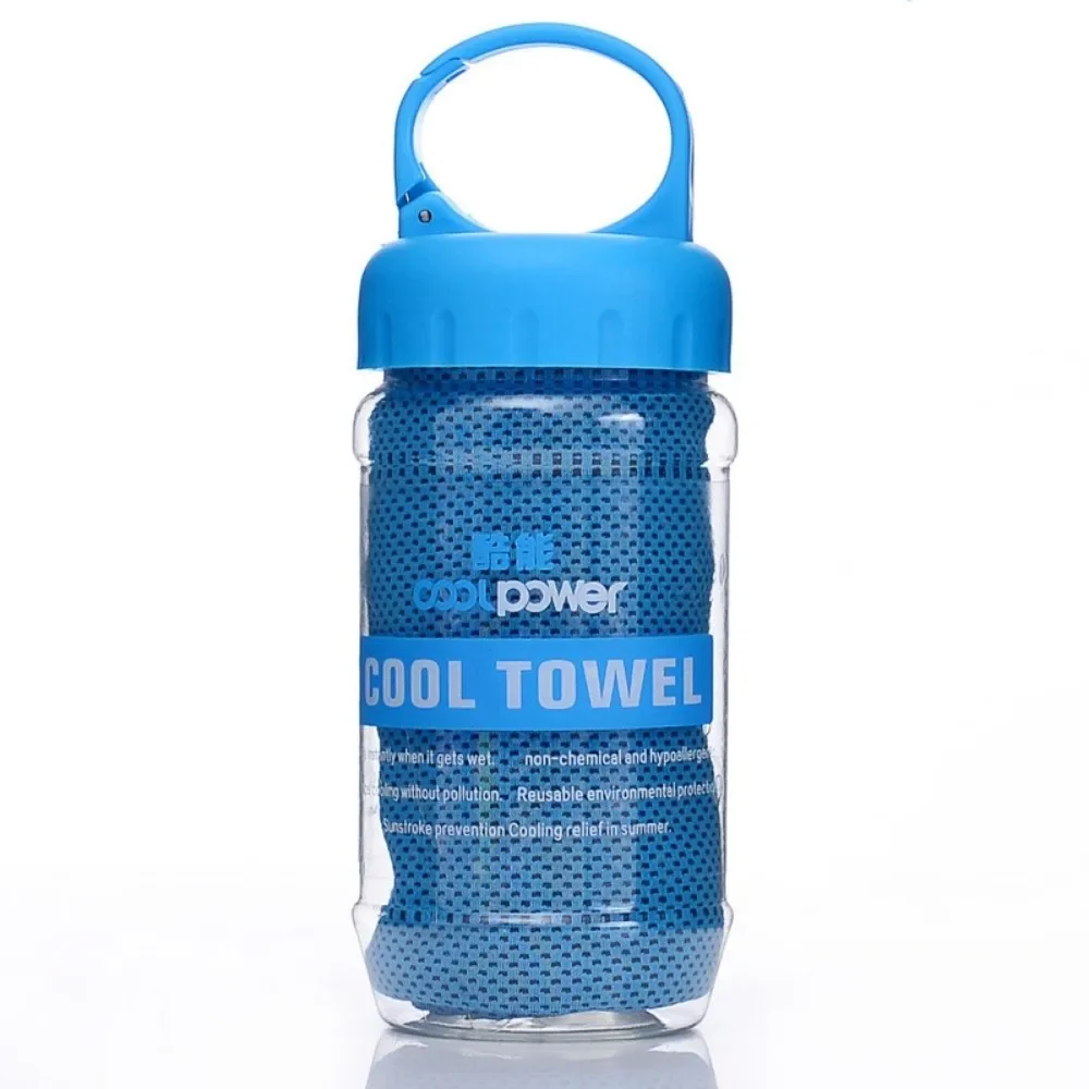 Cooling Towel Ultra Soft Quick Drying Microfiber Sunstroke Prevention Lightweight Sweat Wiping Cloth For Travel Yoga Swimming