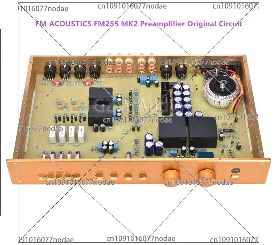 Replica FM ACOUSTICS FM255 MK2 Preamplifier 1:1 Replica of The Original Circuit HiFi Home High-end  Preamplifier.With Remote