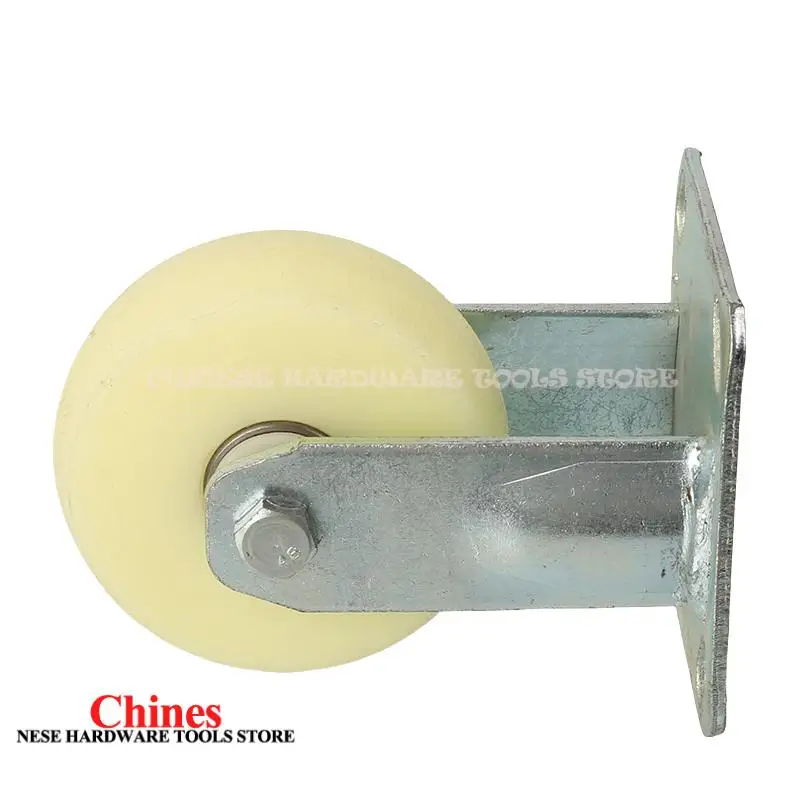 

Non-slip 5-inch Fixed Standard Nylon Wheel: Perfect Bottom Accessory for Closet Shelf & Tool Cart Prevents Ground Scratches