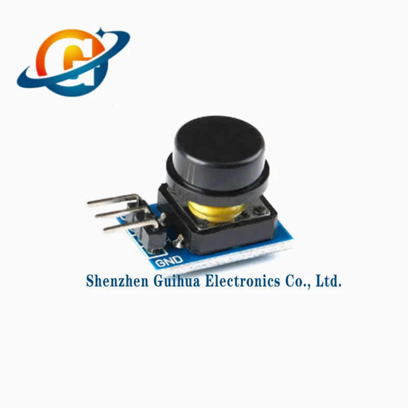 5PCS original genuine hooded large button switch module with light touch/non self-locking/multi-color cap optional