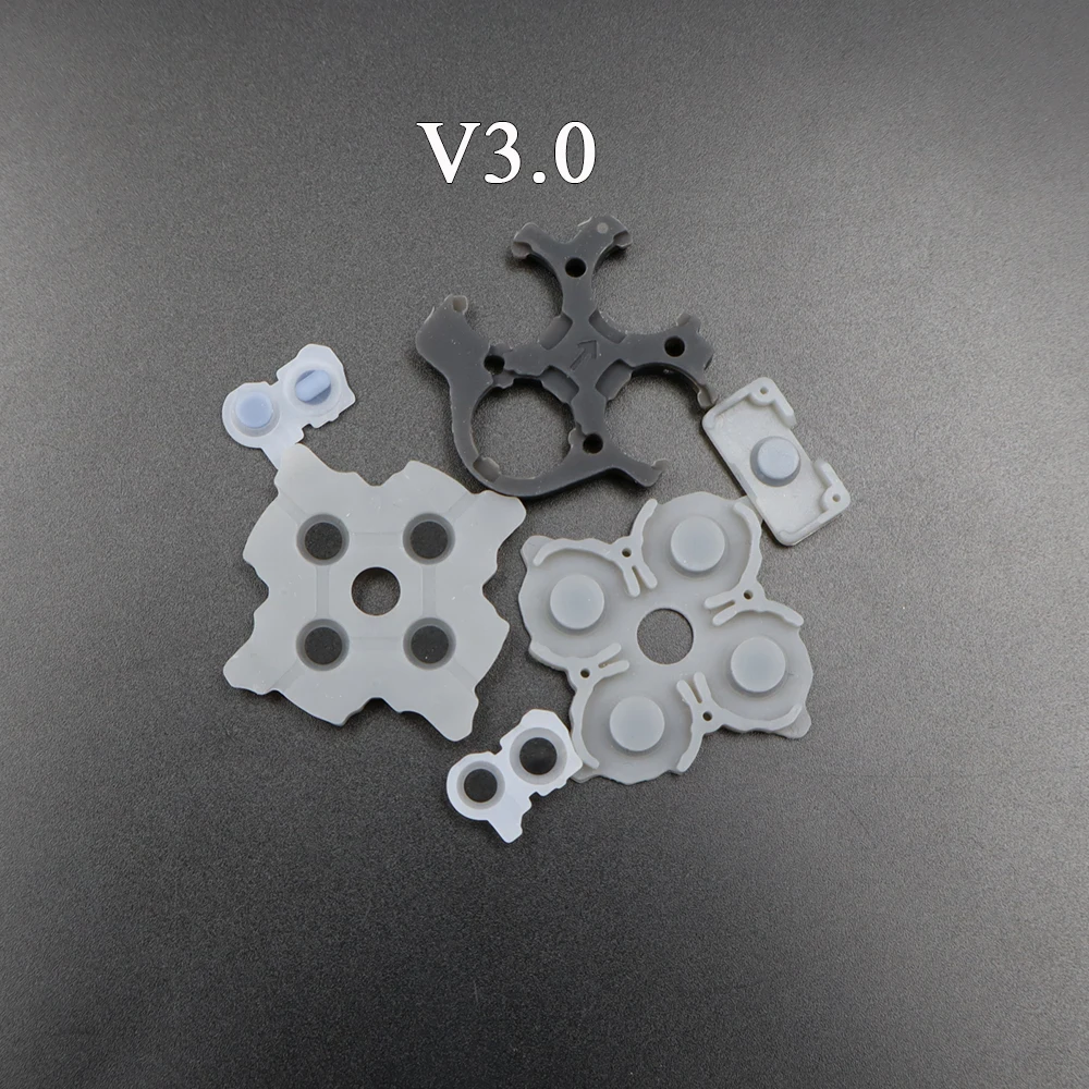 1 مجموعة منصات مطاطية موصلة لأزرار تحكم PS5 V1 V2 V3 الاتصال المطاط موصل سيليكون المطاط