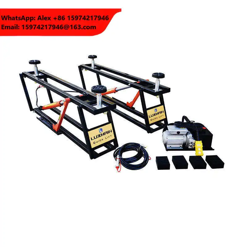 Mini Electric Hydraulic Quick Lift Jack 3500kg/7700lbs Portable Car Lifter Scissor Hoist For Home Garage Car Lifts