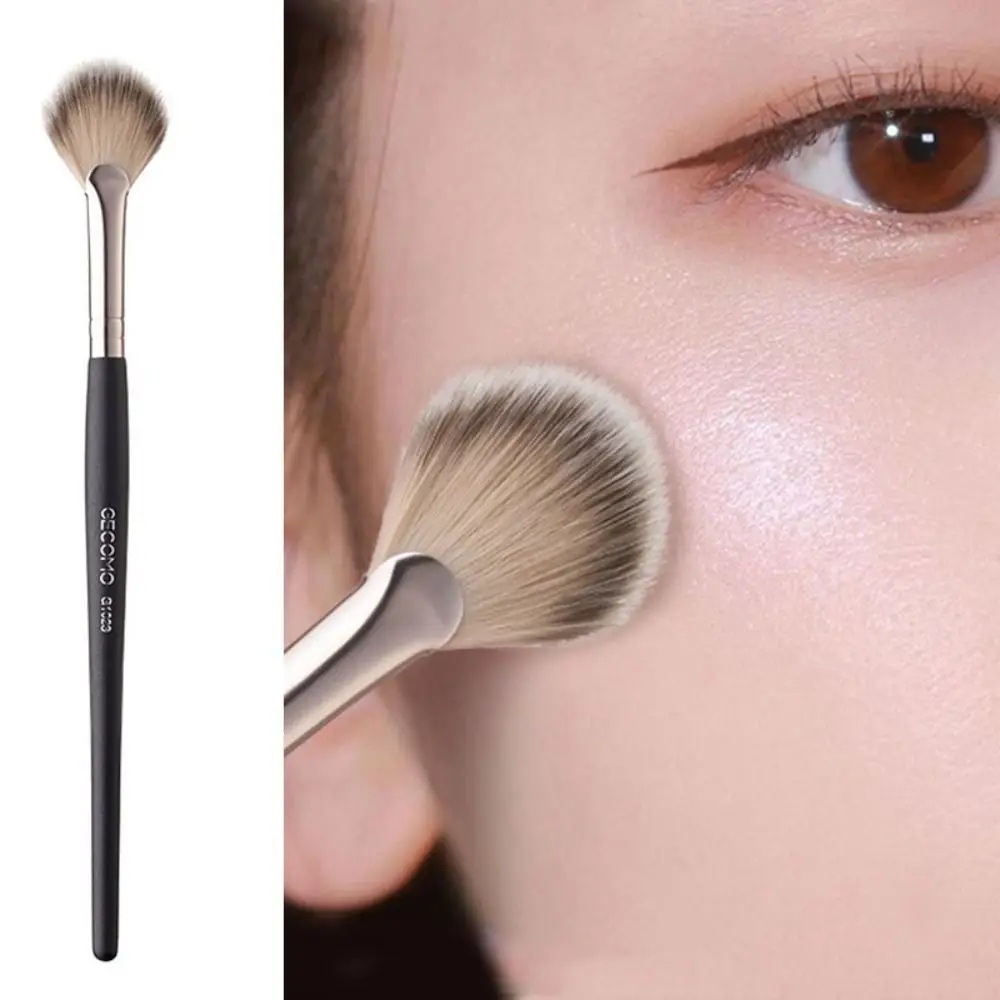 Supplies Fan-shaped Makeup Tool Partial V Face Bronzer Contour Highlighter Brush Blush Brush Loose Powder Brush Makeup Brush