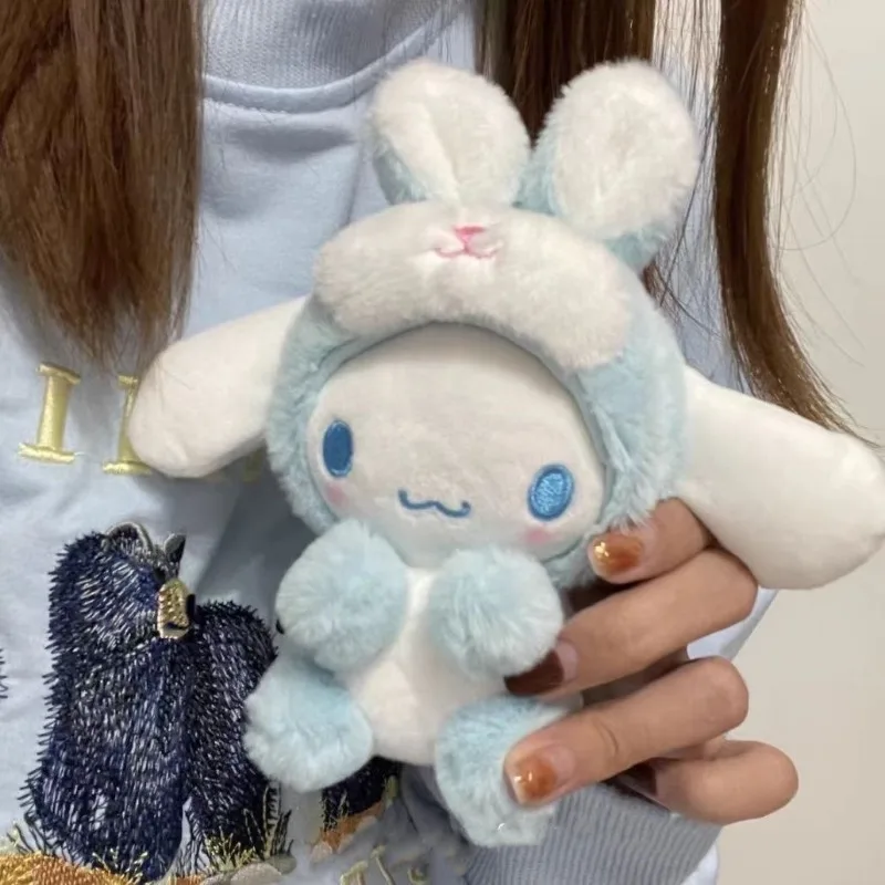 

Sanrio ароматный кролик серии плюшевый брелок Cinnamoroll сумка аксессуары Hello Kitty вещи кулон плюшевый для подарка на день рождения