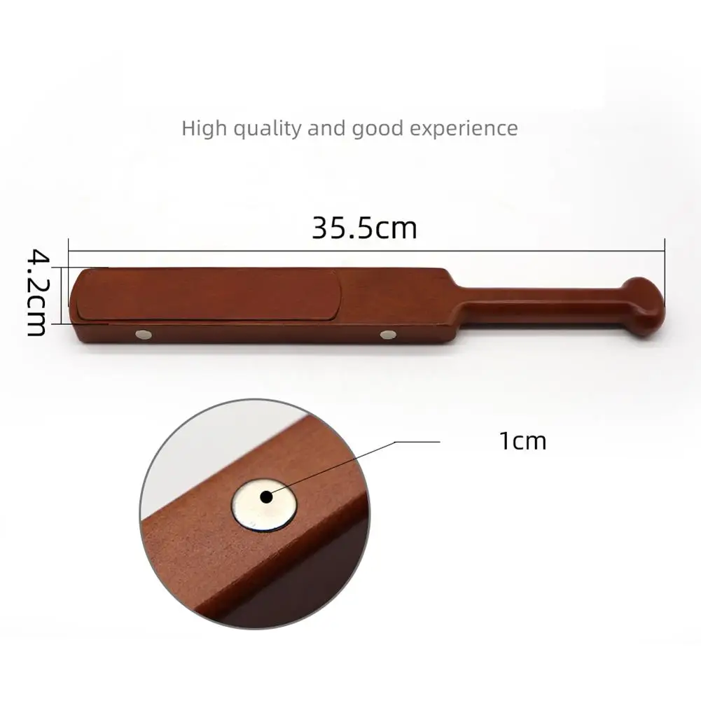 Paintless Dent Repair Tool Wood Hammer Body Dent Removal Tool Comfortable Hand Grip Magnetic Adsorption Hammer