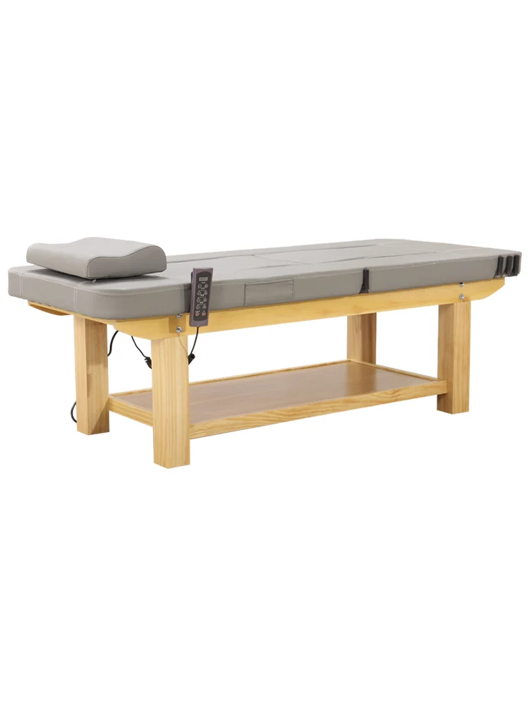 Automatic far-infrared smokeless multi-functional moxibustion bed, medicine steaming bed, physiotherapy bed