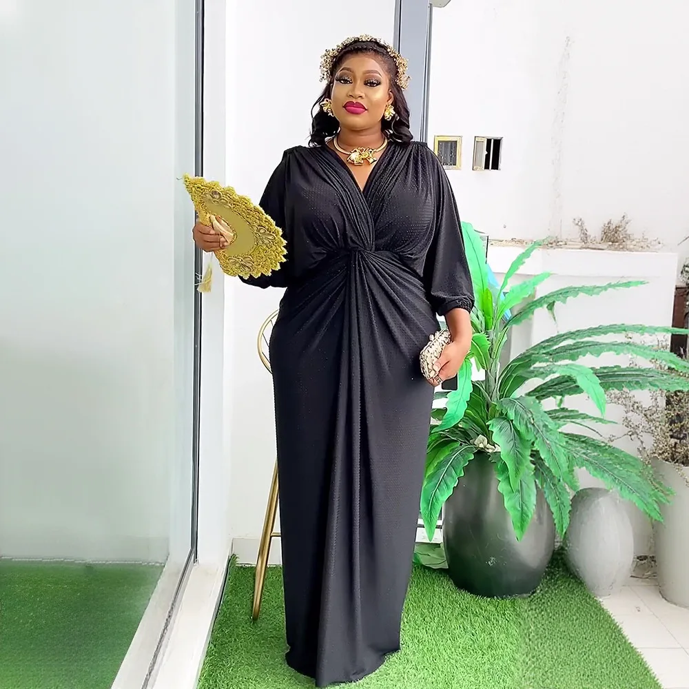 Элегантные африканские платья для женщин, новинка 2023 года, африканская одежда больших размеров, Турция, длинное платье для свадебной вечеринки, Дашики, Анкара, наряды, халат