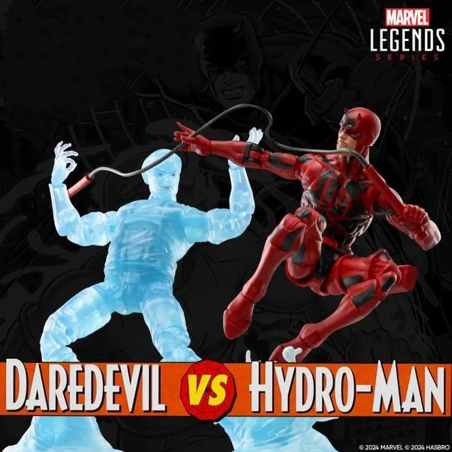 

Marvel Legends Vhs Animated Series Daredevil Vs Hydro-Man Spider Man Vs Massacre 2-Pack 6" Anime Action Figure Kids Toy Gifts