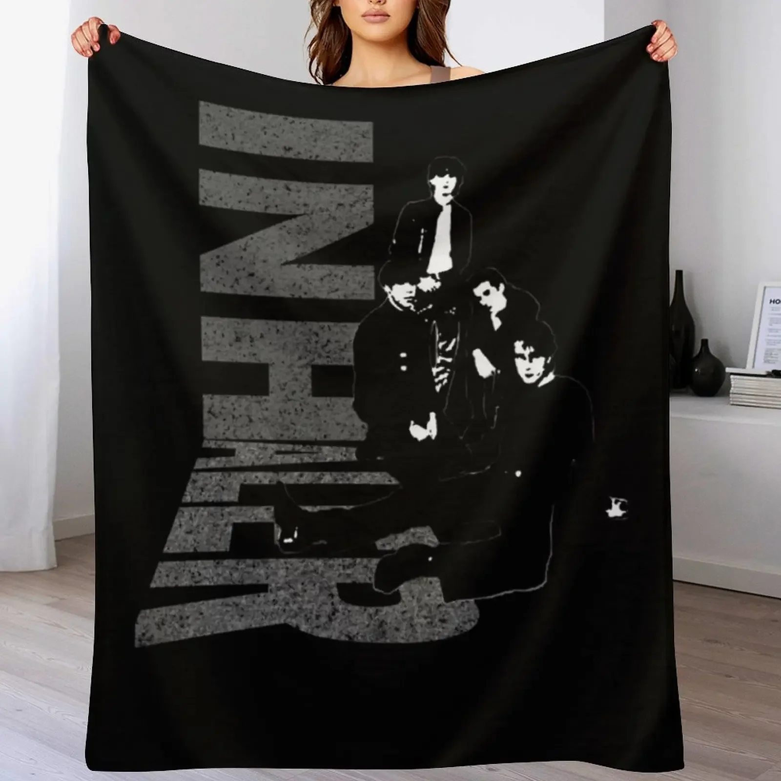 Inhaler Band Dublin 2 Classic Throw Blanket Elegant Warm Throw Blanket for Hotel Home