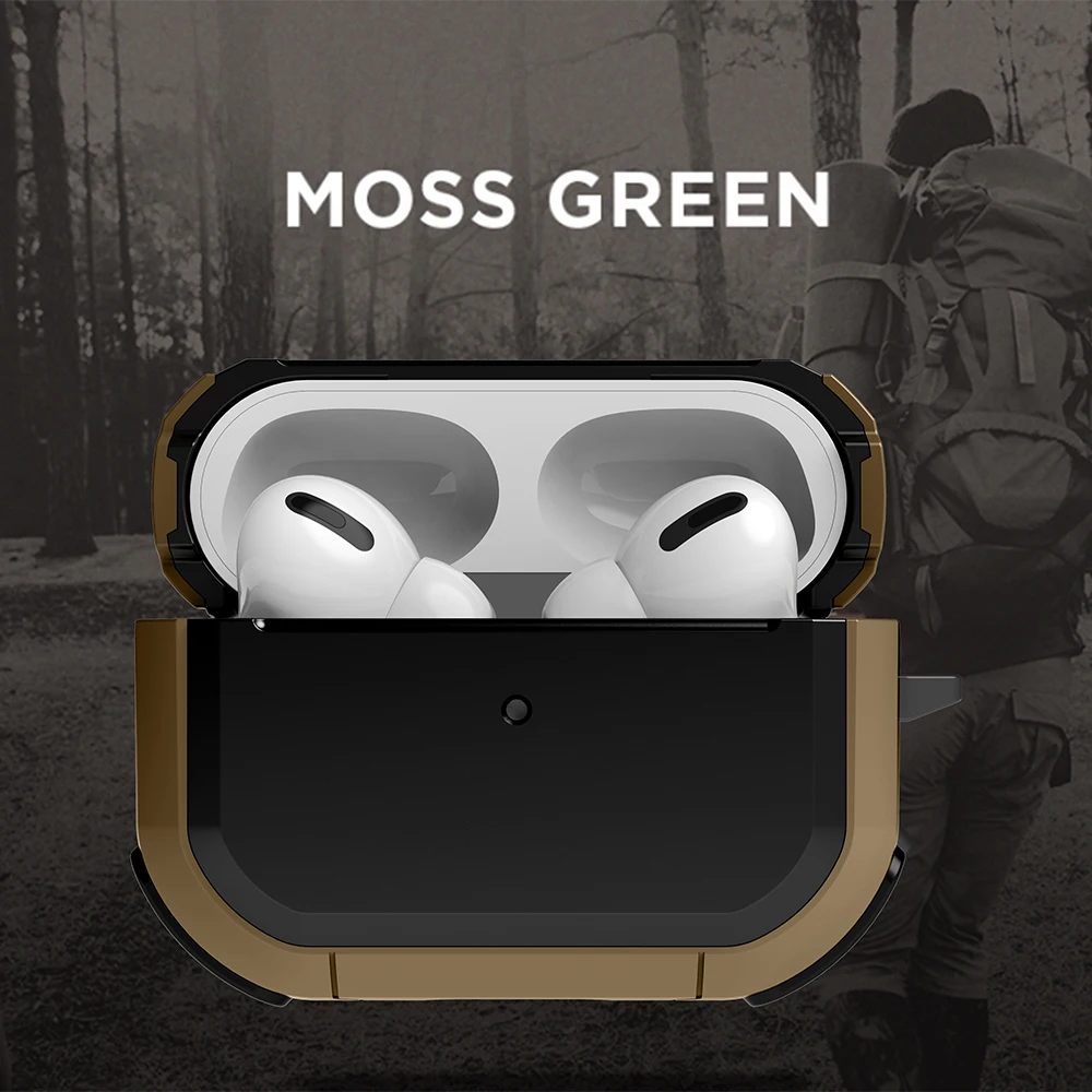 حافظة سماعة رأس من البولي يوريثان حافظة سماعة رأس مقاومة للصدمات مع حلقة مفاتيح لأجهزة AirPods Pro 2 1 AirPods 3 2 1 ملحقات حافظة سماعة الأذن #4