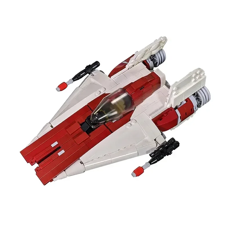 Classic Star Movie Accessori Warplane Building Blocks MOC Space A-wing Starfighters Modello di assemblaggio Giocattolo per bambini Regalo di compleanno