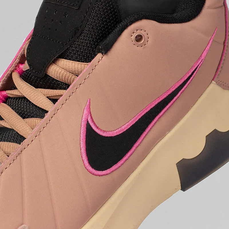 Nike Men Basketball Sneakers Hq8035-600 Pink Reactx Foam Synthetic Upper Supportive Athletic Footwear