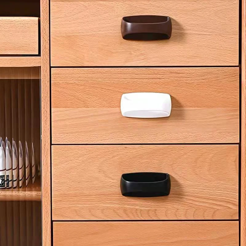 2 pezzi moderni maniglie per porte autoadesive incolla porta maniglie armadio a risparmio di sforzo tira maniglia finestra armadio cassetto manopola
