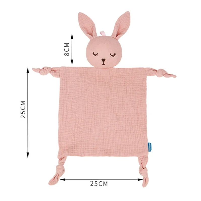 아기 면화 모슬린 이불 담요 부드러운 신생아 잠자는 인형 어린이 패션 수면 장난감 진정 수건 Bibs