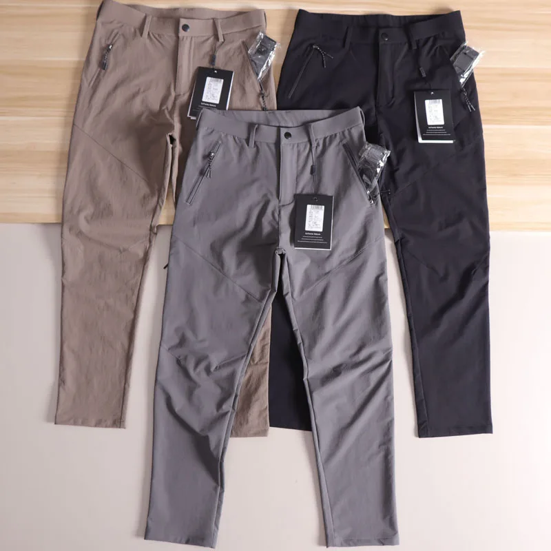 

Performance MAX Lightweight Windproof Waterproof Breathable Elastic Outdoor Autumn Men's Casual Hiking Belted Trousers