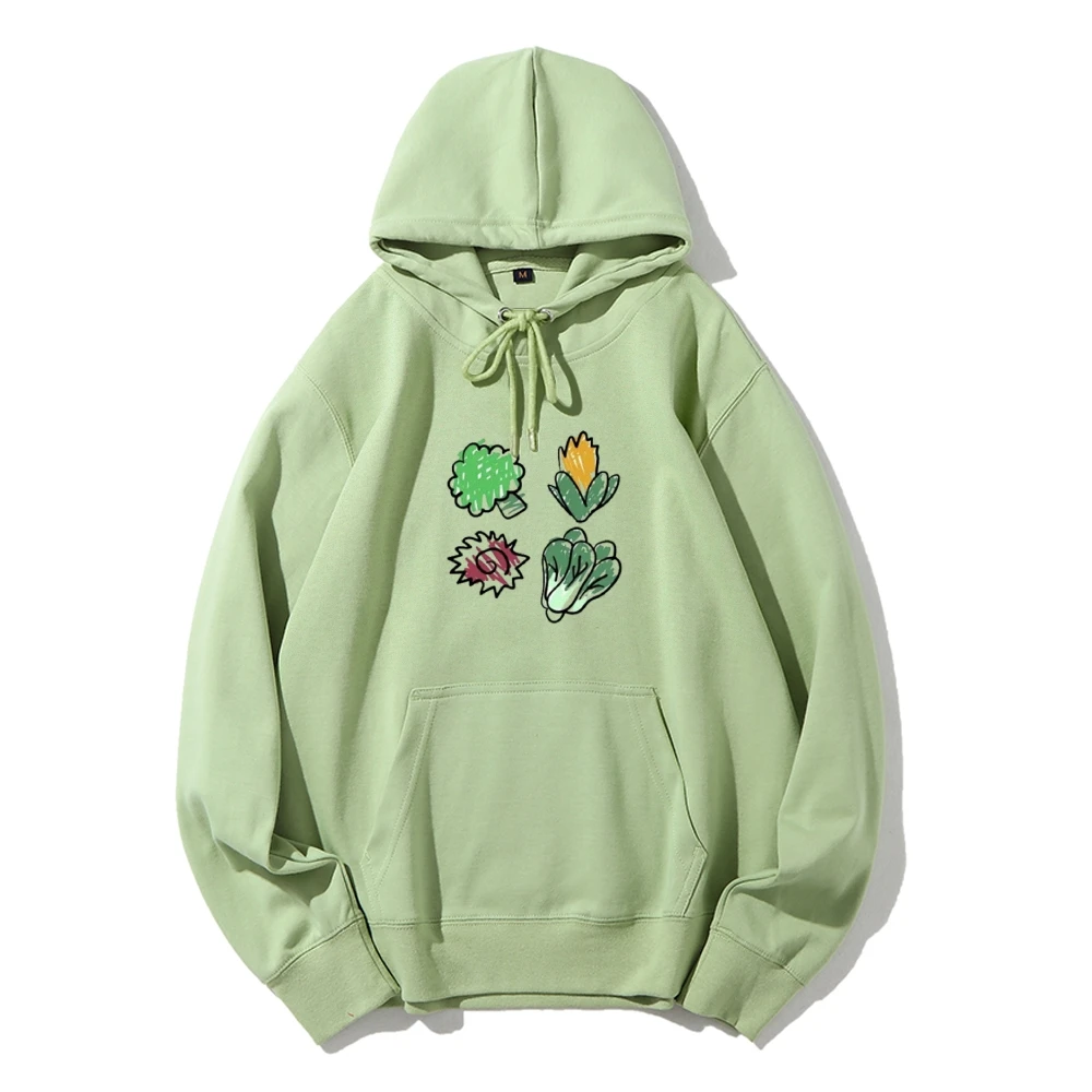 

Hand Drawing Graffiti Vegetable Comfort Casual Hoodie Sweatshirt