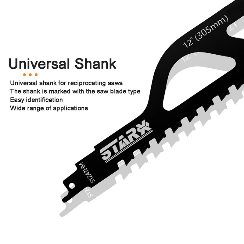 ABHU Reciprocating Saw Blade Carbide Tungsten Carbide Saw Blade For Cutting Porous Concrete, Fibre Cement