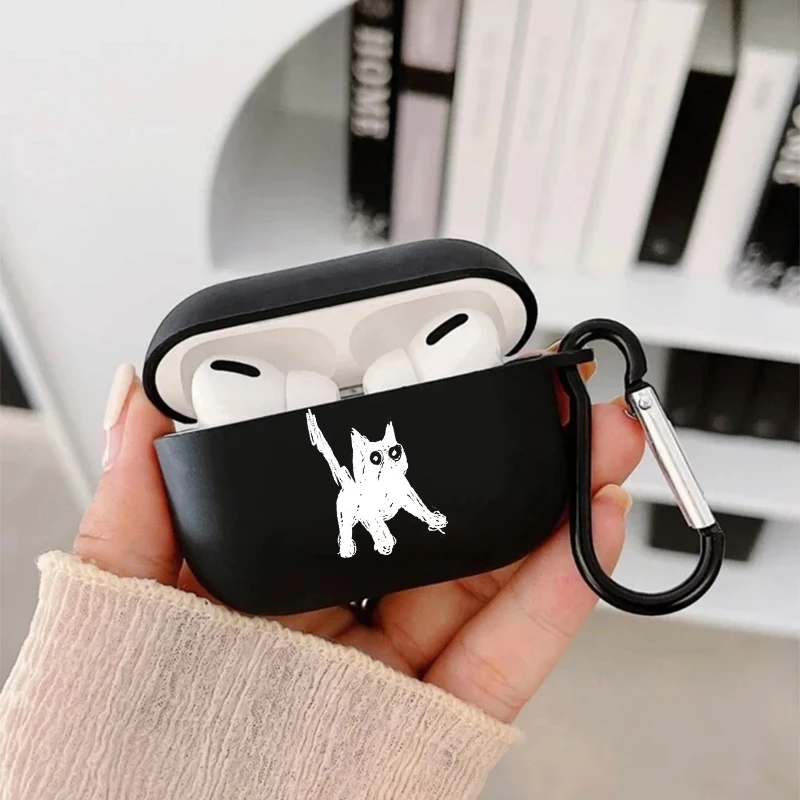 Custodia Silicone Per AirPods 4 Con Moschettone – Girasole, Antiturto Con Penna Pulizia 3 In 1