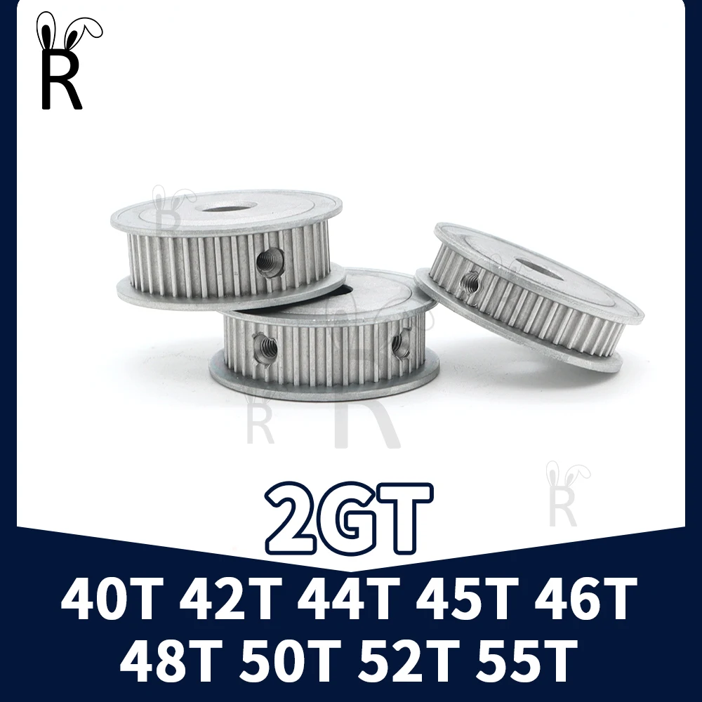 

2GT Timing Pulley 40T 42T 44T 45T 46T 48T 50T 52T 55T 40teeth 42teeth 44teeth 45teeth 46teeth 48teeth 50teeth 52teeth GT2 Pulley