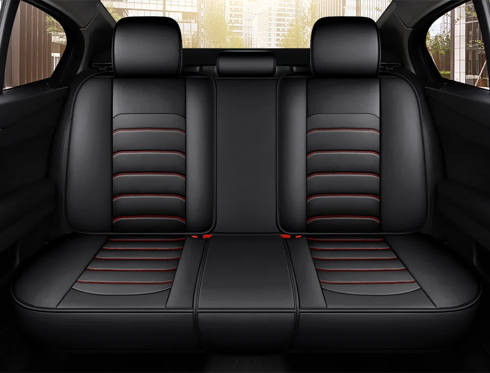 Leder-Sitzbezug für Skoda Octavia 2, Superb 3, Karoq, BMW E60, E61, Touring – Autozubehör, Innenraum, Dropshipping, Komplettset. – Detail 11