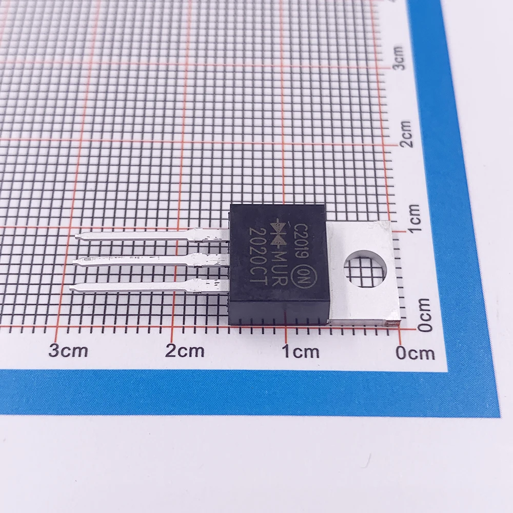 Diodo Schottky MUR2020CTR, transistor de ánodo común MUR2020CT, cátodo común, 5 unidades por lote