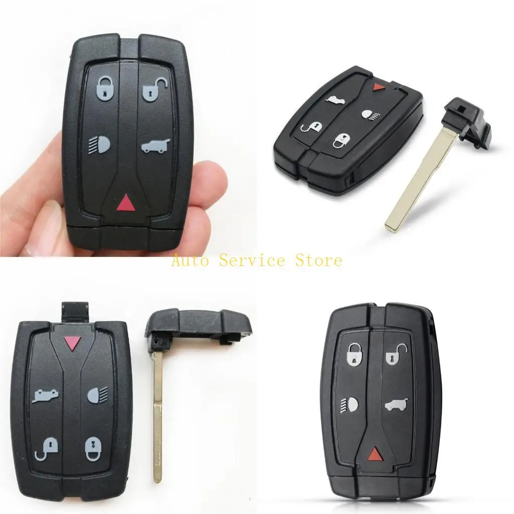 

462A Ключ замены бланк Compatible для Rover-Freelander 2 5 кнопок Удаленное смарт-мош