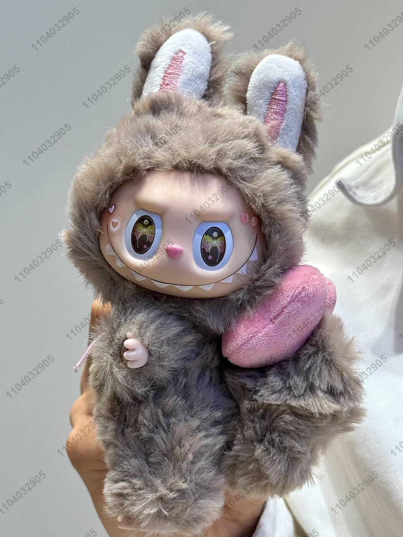 Zimomo The Monsters Winnie Labubu Doll Transformation Original Replica 1:1 Vinyl Plush Doll Action Figure Bag Charm Bag Pendant