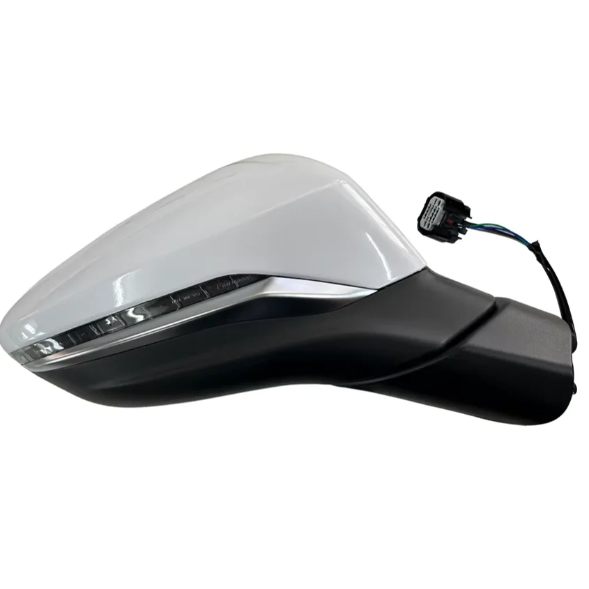 The high-quality new white car right rearview mirror assembly is suitable for OE7610001ARD3700 and 7610002ARD3700