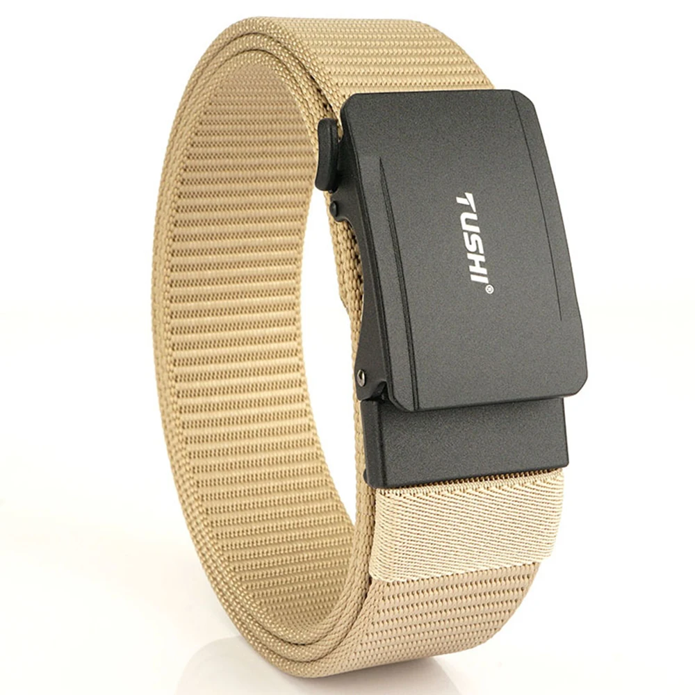 TUSHI Neuer Automatischer Schnallengürtel Leichter Komfortabler Nylon-Militärgürtel Outdoor-Jagd Multifunktionaler Taktischer Gürtel Canvas Herrengürtel – Detail 20